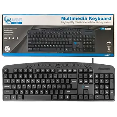 کیبورد سیم دار  BAYBEL K-202