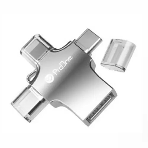 مبدل لایتنینگ به USB-C / USB / micro USB پرووان مدل PCO04